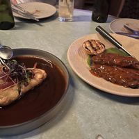 tatela and peri peri chicken  at Lona Misa in South Yarra