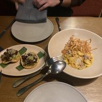 Mushroom and chestnuts  at Lona Misa in South Yarra