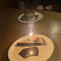 Flan and tart   at Lona Misa in South Yarra