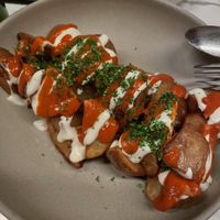 Patatas bravas   at Lona Misa in South Yarra