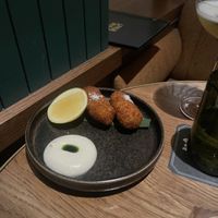 Cheesy croquets  at Lona Misa in South Yarra