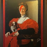 One of many art pieces because why not. at Lona Misa in South Yarra