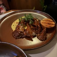 Pastor Mushrooms (oyster mushrooms cooked over a grill)   at Lona Misa in South Yarra