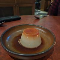 Flan mexicano $16: really lovely warm spiced burnt caramel sauce, texture not as silky and delicate as would have liked at Lona Misa in South Yarra