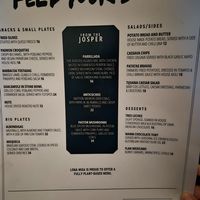 The menu is the shortest I've ever seen it here! Usually there's so much I want to order, this time I was struggling to find something to order at Lona Misa in South Yarra