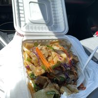 Spicy noodles. at Thai Vegan in Albuquerque