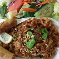 Pad Thai dinner combo at Thai Vegan - temporarily closed in Albuquerque