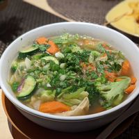 Wonton soup at Thai Vegan - temporarily closed in Albuquerque