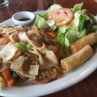 Spicy Noodles w/ Pepper Steak Lunch Special-yummy! at Thai Vegan - temporarily closed in Albuquerque