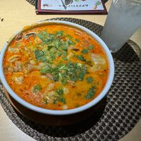 Like 1,5 liters of Tom Yum soup  at Thai Vegan in Albuquerque