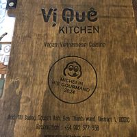   at Vi Que Kitchen in Ho Chi Minh City