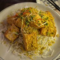 Tofu and lemongrass at Vi Que Kitchen in Ho Chi Minh City