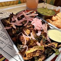 Brussels sprouts. So good  at Bird & Co in Portland