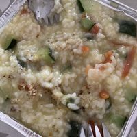 Risotto vegano  at Pizzeria Nana in Barcelona