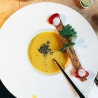 Soup  at Vrindaa in Rome
