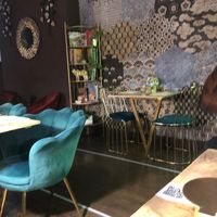 Thoughtful designed space and nice lighting at Vrindaa in Rome
