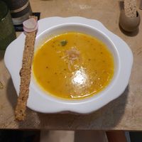 Soup at Vrindaa in Rome