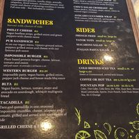 Latest Vegan Menu in Feb 2023 at Tiger Lily Cafe in Chesterton