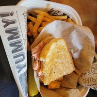 Vegan Ham and Cheese at Tiger Lily Cafe in Chesterton