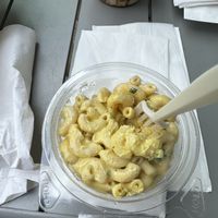Macaroni salad   at Tiger Lily Cafe in Chesterton