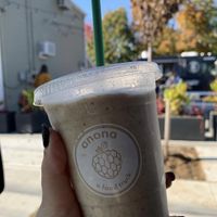 Snickers Smoothie 🥤  at Anona Blends in Setauket