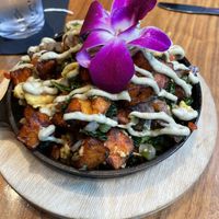 Sweet potato hash - brunch  at Bar Vegan ATL in Atlanta