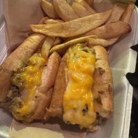 Cheezesteak combo   at Bar Vegan ATL in Atlanta