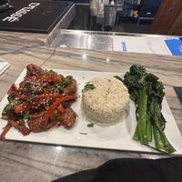 General tso chicken  at Bar Vegan ATL in Atlanta