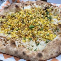 Elote Pizza   at Marty McPies in Corpus Christi