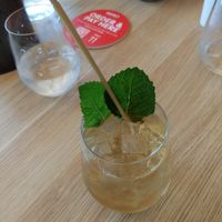 Whisky Yuzu. Love that they have non-plastic straws, too at Smithburg in South Melbourne
