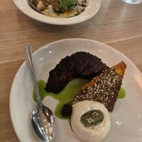 Prime Rib of Pumpkin and Melted Lima Beans at Smithburg in South Melbourne
