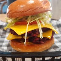 A burger that Brad Pitt would happily eat at Smithburg in South Melbourne