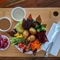 Their Rainbowl.  at Grow in Puerto Viejo De Talamanca