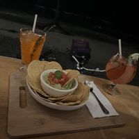 Guacamole and cocktails   at Grow in Puerto Viejo De Talamanca