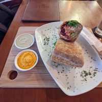 Falafel burrito at Grow in Puerto Viejo De Talamanca