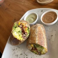 Vegetarian burrito  at Grow in Puerto Viejo De Talamanca