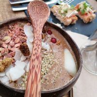Cuenco de platano, coco... at Herbivore Plant Based & Fermented Food in Reus