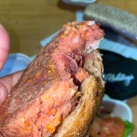 Vegan burger  at Bamburger in Vicenza