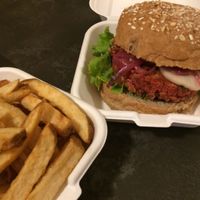 Patatine e hamburger  at Bamburger in Vicenza