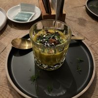 Kokos-Ingwer-Suppe als Vorspeise  at Lieblingscafé in Bregenz