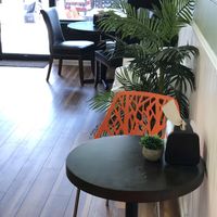 Seating  at Pistachio's Ice Cream in Port St Lucie