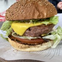 No-chis vurger at La Golosa Vegan Vurger in Barcelona