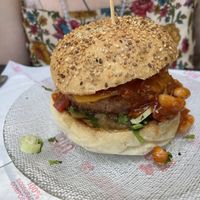 Bangkok at La Golosa Vegan Vurger in Barcelona