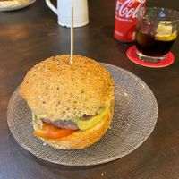 burger  at La Golosa Vegan Vurger in Barcelona