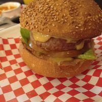  at La Golosa Vegan Vurger in Barcelona