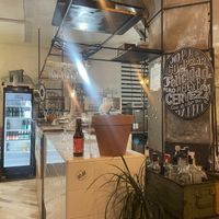   at La Golosa Vegan Vurger in Barcelona