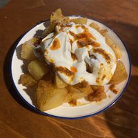 Bravas galosas   at La Golosa Vegan Vurger in Barcelona