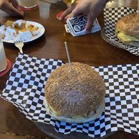   at La Golosa Vegan Vurger in Barcelona