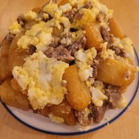  at La Golosa Vegan Vurger in Barcelona