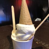 Vanilla soft serve  at Eleven TLC in Atlanta